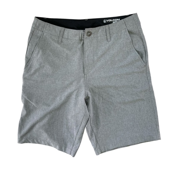 Volcom Static Surf N' Turf Kerosene Hybrid Shorts 10" Grey (Size 32) - Picture 1 of 11